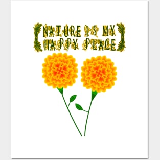 Nature Is My Happy Place Posters and Art